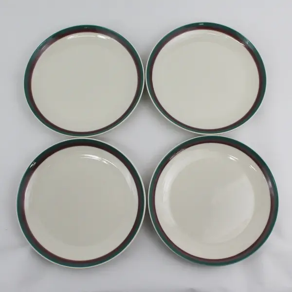 Set Of 4  Pfaltzgraff Juniper Luncheon Plates  8.5"
