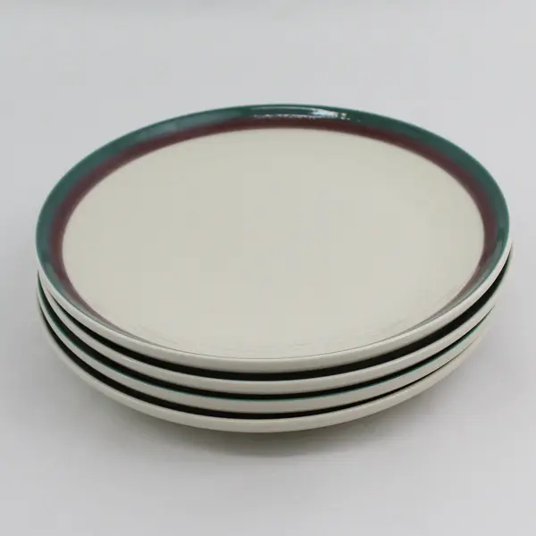 Set Of 4  Pfaltzgraff Juniper Luncheon Plates  8.5"