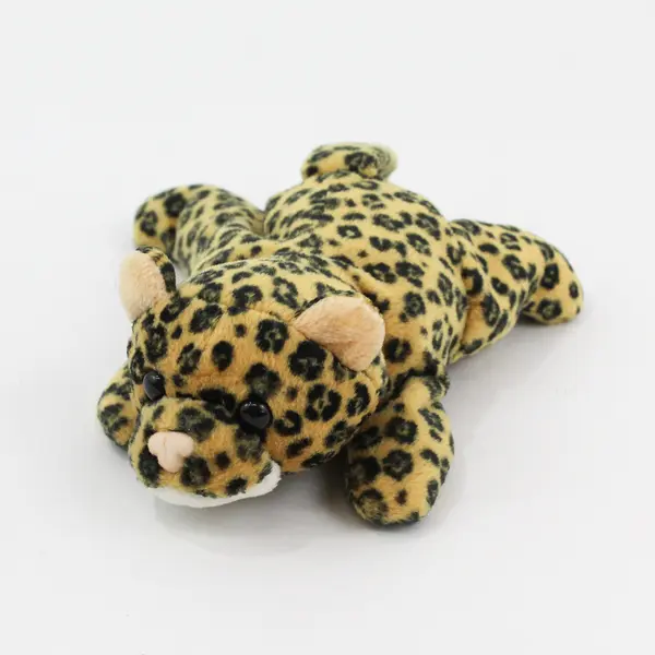Vintage 1994 Commonwealth Leopard Bean Bag Plush 6in