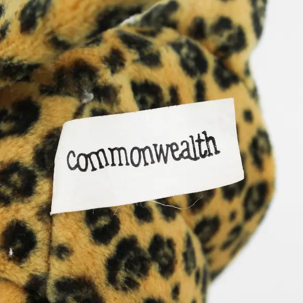 Vintage 1994 Commonwealth Leopard Bean Bag Plush 6in