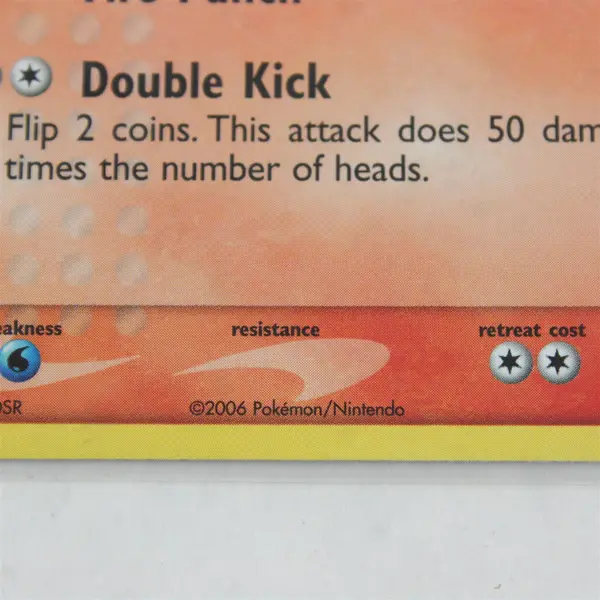 Pokémon TCG Blaziken Holo Rare Card 1/17 110HP - 2006 - NM
