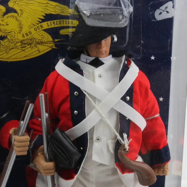1997 Formative Intl Soldiers of the World Boxed 98222 Am Patriot Brit Redcoat