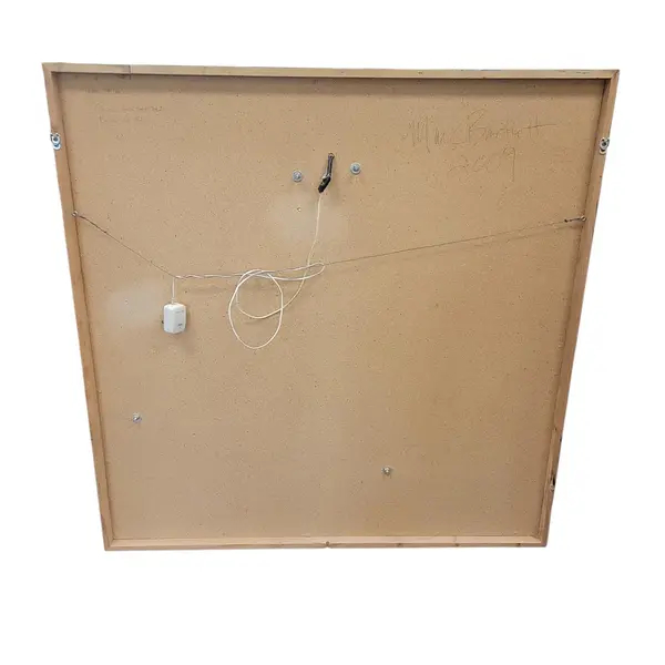 Signed Kinetic Wall Art Spring Into Action Motorized Sculpture 4ft -Local Pickup