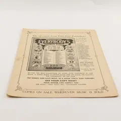 Vintage 1941 Feist Song Folio With Guitar Chords Song Book Paperback