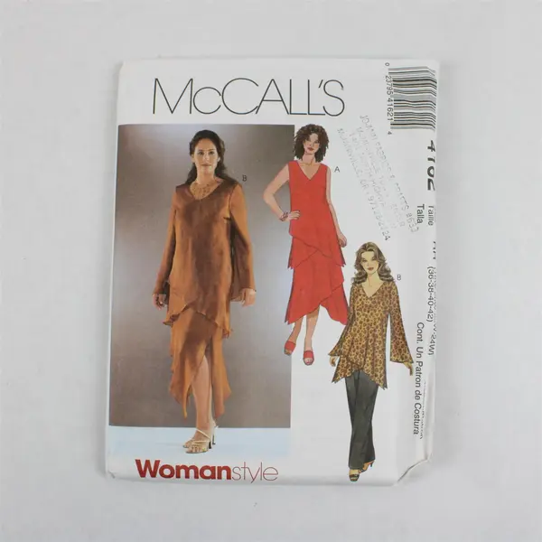 2003 McCall's Pattern 4162 Women's Top Skirt and Pants Size RR 18W-24W UNCUT