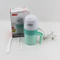 Dash My Pint Ice Cream Maker Aqua White w/Spoon