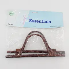 2004 Vintage Jo-Ann Sew Essentials Rattan Purse Handles 12.5in