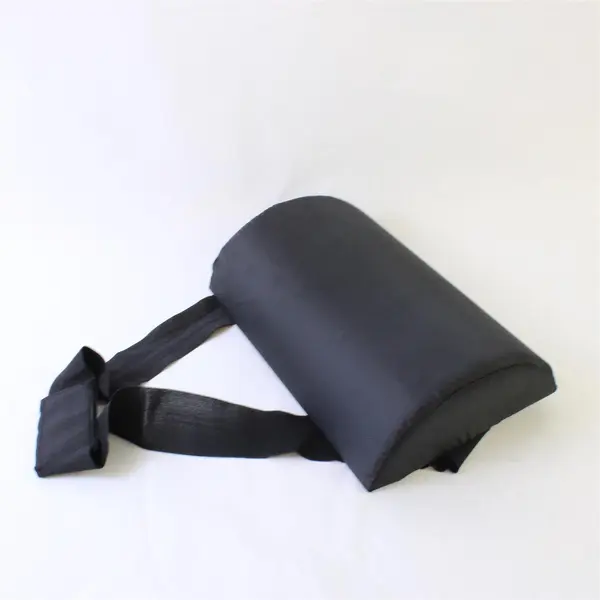 Black Lumbar Support Pillow Cushion for Car & Office Chair