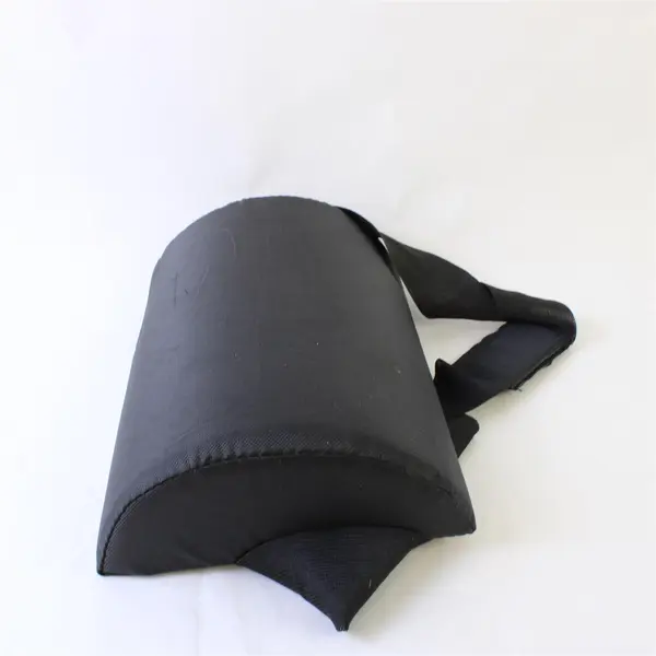 Black Lumbar Support Pillow Cushion for Car & Office Chair