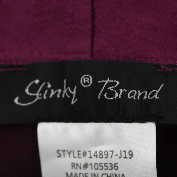 Slinky Brand Purple Velvet Jacket 2X 14897-J19