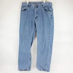 Wrangler Medium Wash Straight-Leg Jeans Men's Size 34x30