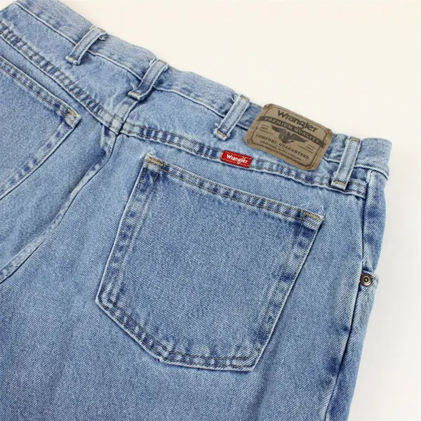 Wrangler Medium Wash Straight-Leg Jeans Men's Size 34x30