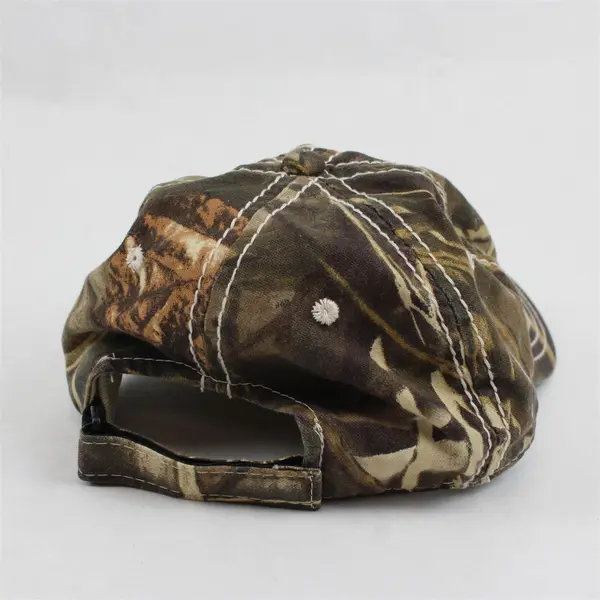 Cabela's Camo Strapback Hat Pink Embroidered Outdoors Logo Women's
