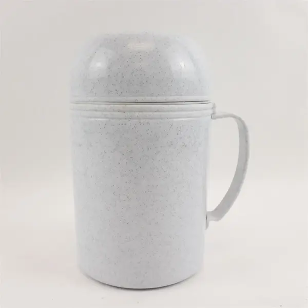 Aladdin Gray Speckled Insulated Food Soup Container 17 Oz