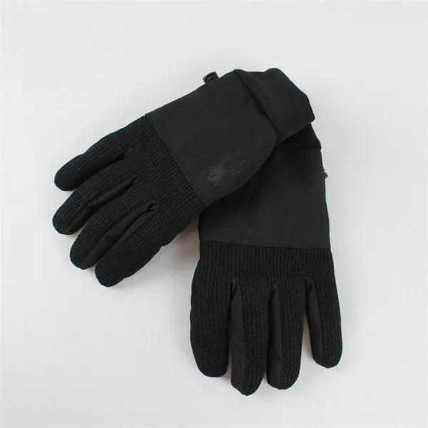 Spyder Black Winter Gloves 2623014 Unisex L Insulated