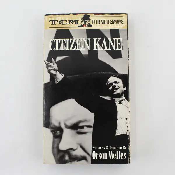 Citizen Kane VHS Movie 1996 Turner Home Entertainment Orson Welles Black & White
