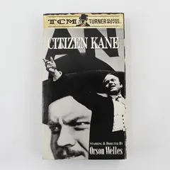 Citizen Kane VHS Movie 1996 Turner Home Entertainment Orson Welles Black & White