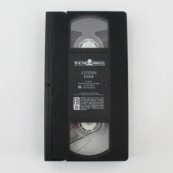 Citizen Kane VHS Movie 1996 Turner Home Entertainment Orson Welles Black & White