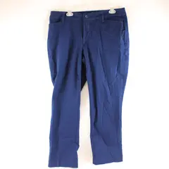 St. John's Bay Navy Blue Straight Leg Pants Women's Size 16W