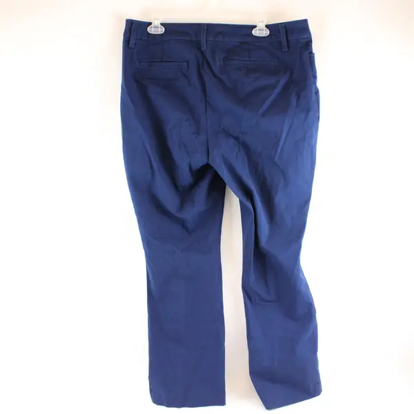 St. John's Bay Navy Blue Straight Leg Pants Women's Size 16W