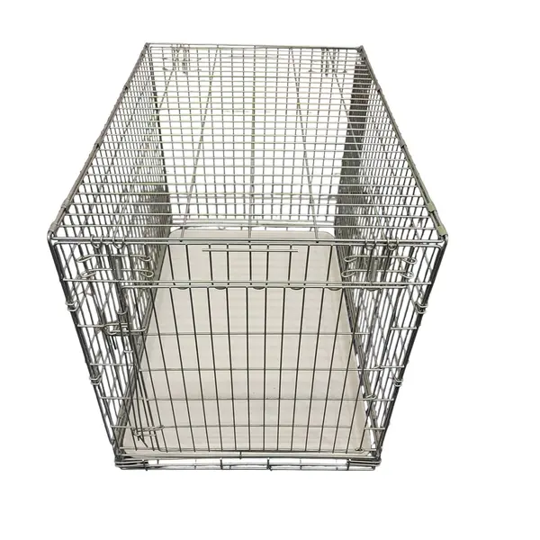 Folding Metal Wire Dog Crate Kennel with Pan - Local Pickup Only