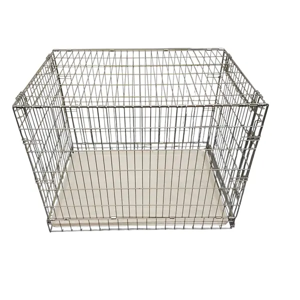 Folding Metal Wire Dog Crate Kennel with Pan - Local Pickup Only