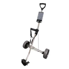 Galaxy Sports 2 Wheel Folding Golf Push Cart Scorecard Holder