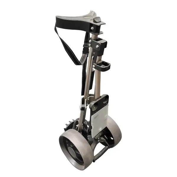 Galaxy Sports 2 Wheel Folding Golf Push Cart Scorecard Holder
