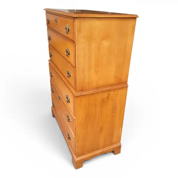 Thomasville Hartford House 6 Drawer Highboy Dresser Maple - Local Pickup Only
