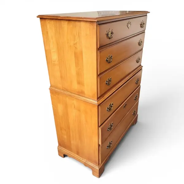Thomasville Hartford House 6 Drawer Highboy Dresser Maple - Local Pickup Only