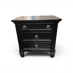 Ashley Furniture Greensburg B671-93 Black Nightstand Bedside Table- Local Pickup