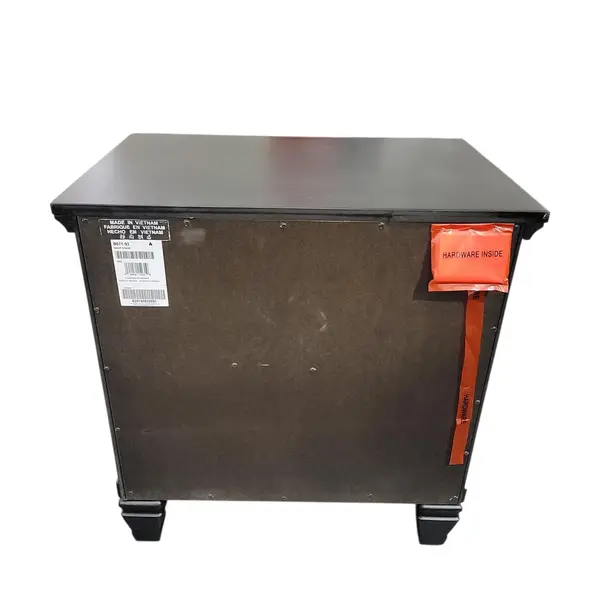 Ashley Furniture Greensburg B671-93 Black Nightstand Bedside Table- Local Pickup