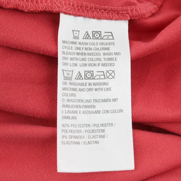 AnyBody Women Plus Size 2X Pink Scoop Neck Short Sleeve T-Shirt