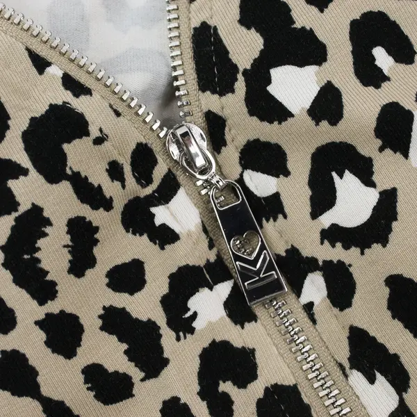 Belle by Kim Gravel Womens 2X Leopard Top 3/4 Sleeve