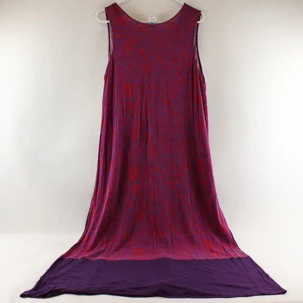 Natori Multicolor Abstract Print Long Maxi Dress