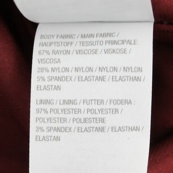 Dennis By Dennis Basso Women's 20W Wine Red Blazer 