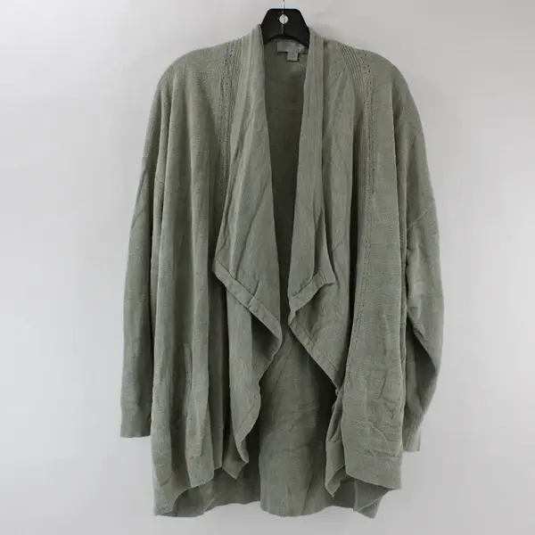 Barefoot Dreams Sweater Womens 2X Gray CozyChic Ultra Lite Sweater