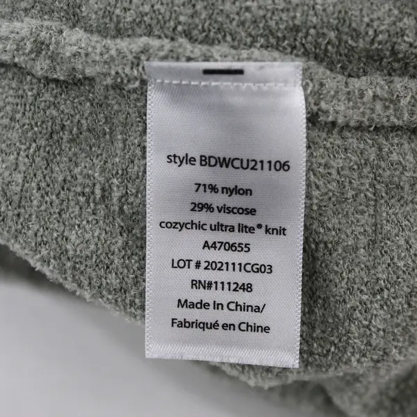 Barefoot Dreams Sweater Womens 2X Gray CozyChic Ultra Lite Sweater