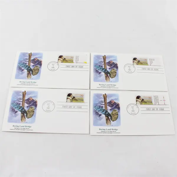 Lot Of 13 Mixed Stamp 1991 Fleetwood First Day Covers