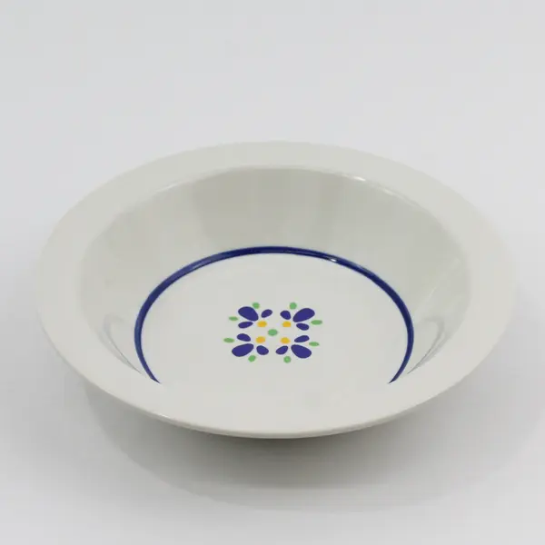 Avon Fresh Flowers Rimmed Cereal Bowl 