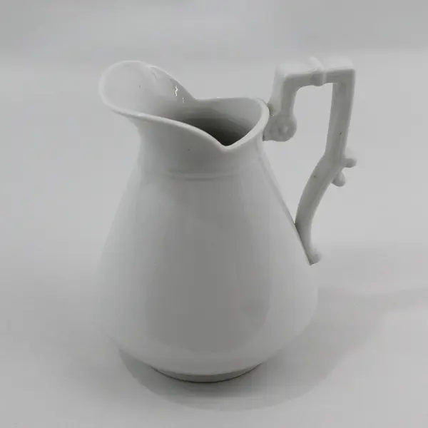 Rynne's MCM White Porcelain Creamer Vintage Japan Smooth Finish