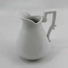 Rynne's MCM White Porcelain Creamer Vintage Japan Smooth Finish