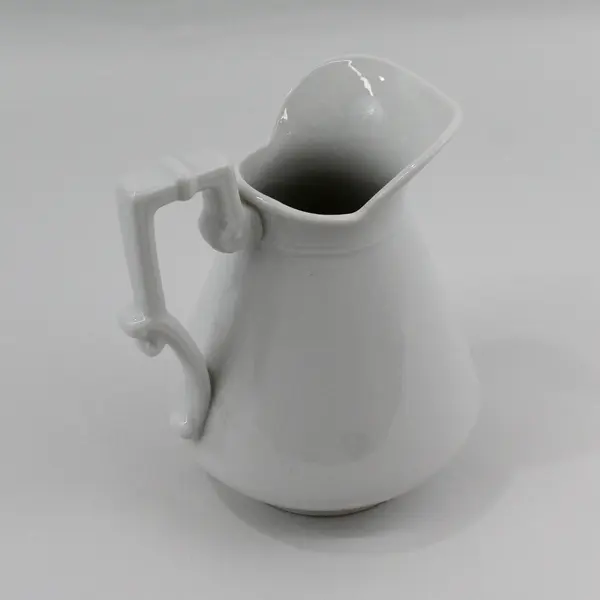 Rynne's MCM White Porcelain Creamer Vintage Japan Smooth Finish