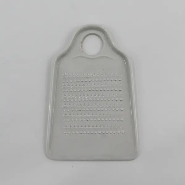White Ceramic Spice or Hard Cheese Grater From Japan