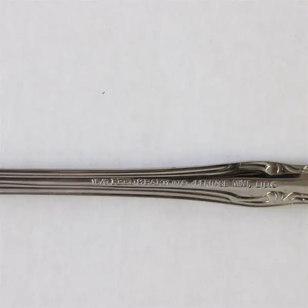 Six Reed and Barton Rose Garden Flatware - Tablespoon, 4 Iced Tea Spoons, Fork