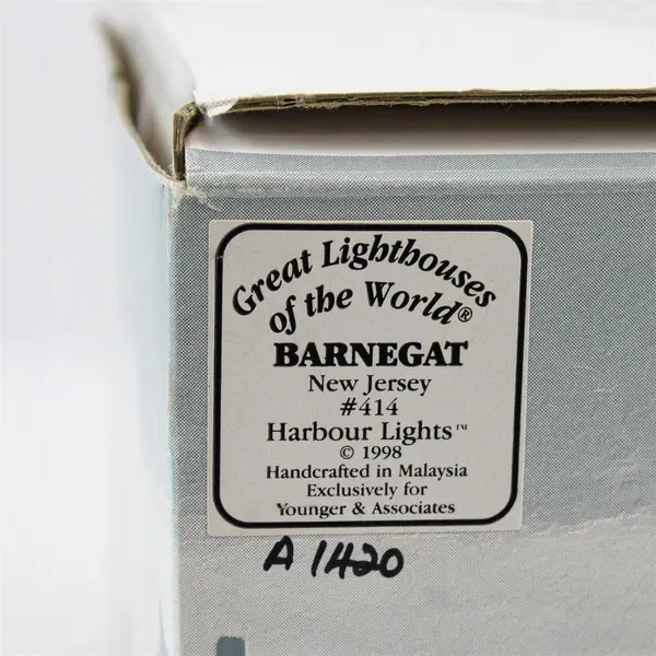 Harbour Lights Barnegat New Jersey Great Lighthouses of the World #414 1998