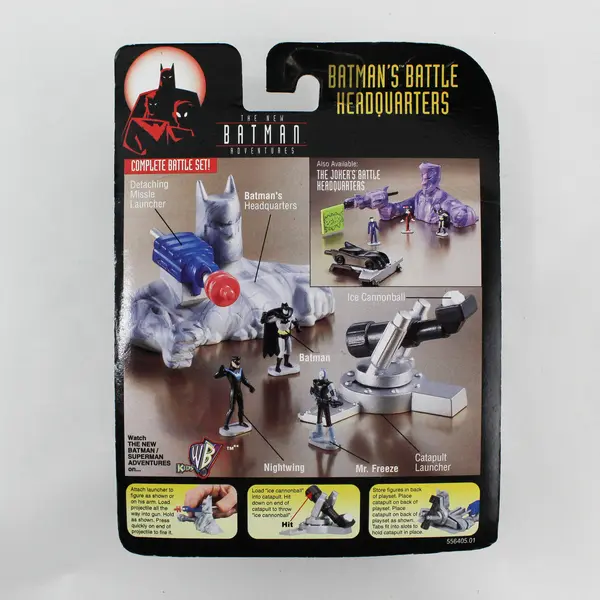 1998 Kenner The New Batman Adventures Batman's Battle Headquarters Playset
