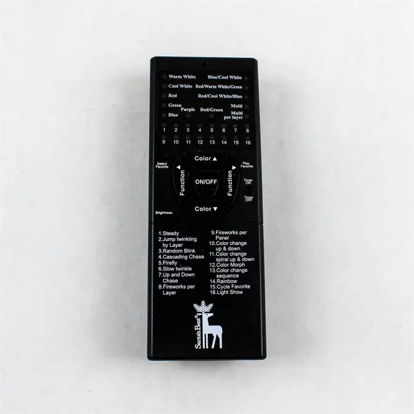 Santa's Best Christmas Tree Remote Control 137ITR5-1701B1W