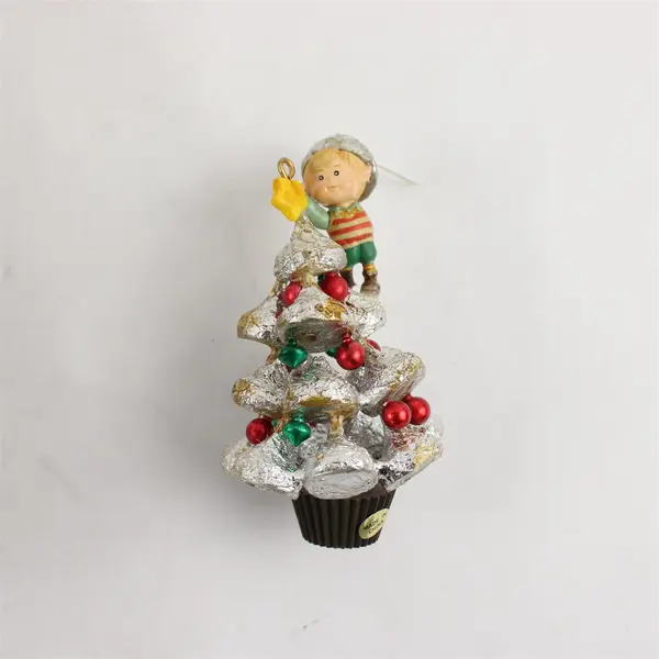 Enesco Hershey's Merry Kisses Christmas Ornament 1992 NOS