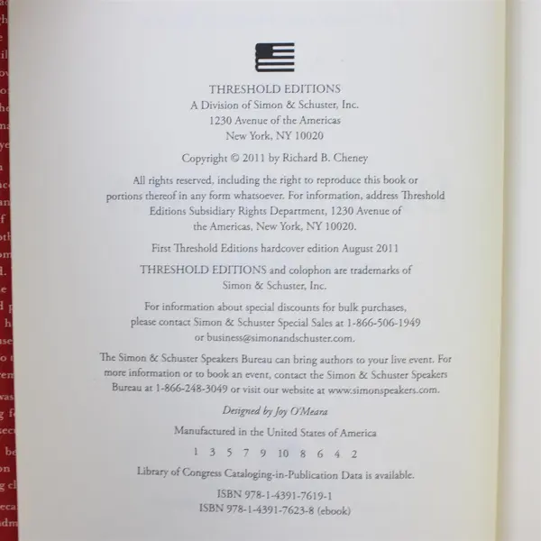 In My Time : A Personal and Political Memoir by Dick Cheney - Hardcover